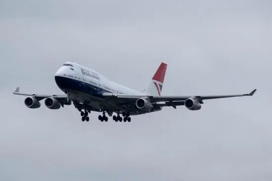 再见空中女王！英航747完成告别飞行—美国退役飞机公司